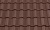 Детальное фото керамическая рядовая черепица braas рубин 11v темно-коричневый ангоб